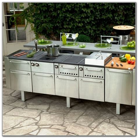 20 Cute Modular Outdoor Kitchen Kits - Home, Family, Style and Art Ideas