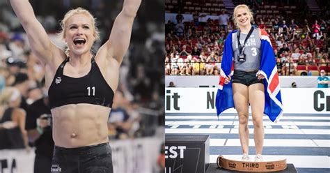 Annie Thorisdottir Reacts To Placing Third At 2021 CrossFit Games: 'I ...