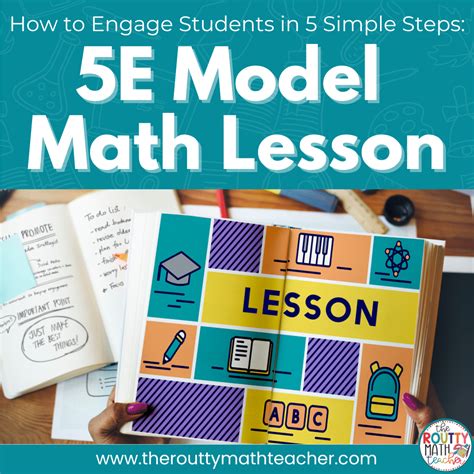 5E Model Math Lesson Plan - The Routty Math Teacher