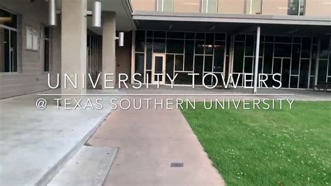 University Towers Dorm Tour @ Texas Southern University - YouTube