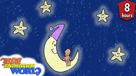 8 Hours Lullaby, Baby Sleep Music ,Bedtime signed song for deaf kids ...