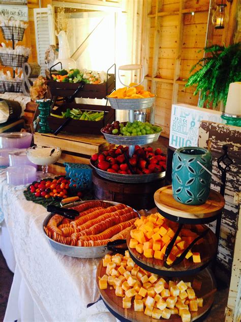 Fruit and cheese and crackers (fall food display) | Wedding food ...