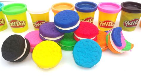 Crayola Play Doh OREO Colorful Rainbow Cookies/Kids Creative Fun Playing Video/Kids Z Fun - YouTube