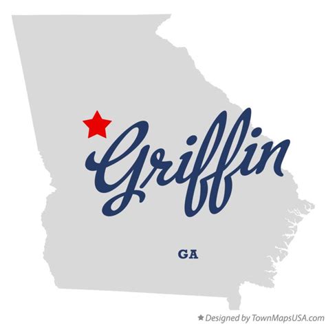 Griffin Georgia Map