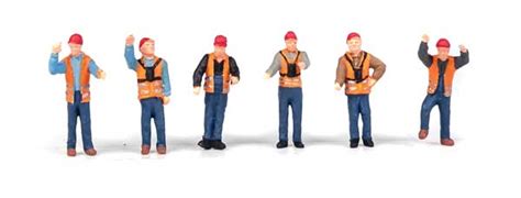 Walther's HO Railroad Yard Crew Figures (6) (949-6065)