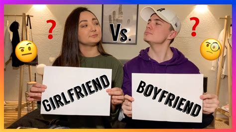 BOYFRIEND Vs GIRLFRIEND TAG | WINNER PAYS RESTAURANT BILL - YouTube