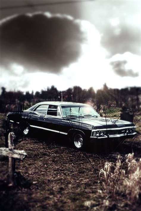 Supernatural '67 Chevy Impala iPhone Wallpaper | Supernatural impala, Chevy impala, Supernatural ...