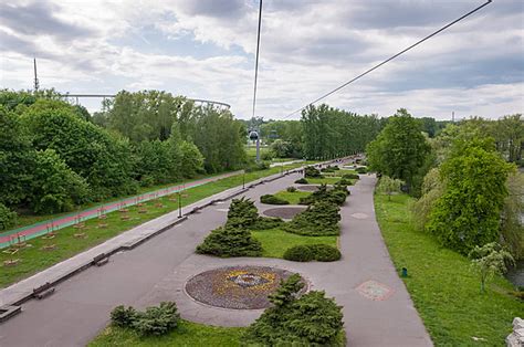 Aerial View Of Silesia Park In Chorzow Culture Katowice High Photo ...