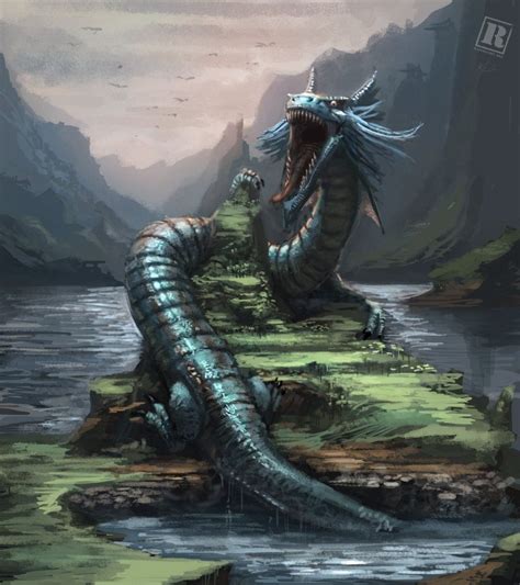 Water Dragon by Raph04art on deviantART | Water dragon, Fantasy art ...