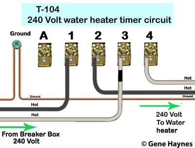 Intermatic Timer T104 Wiring Diagram