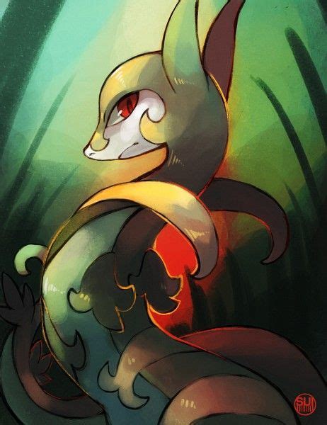 /Serperior/#1557014 - Zerochan | Pokemon, Anime, Pokemon images