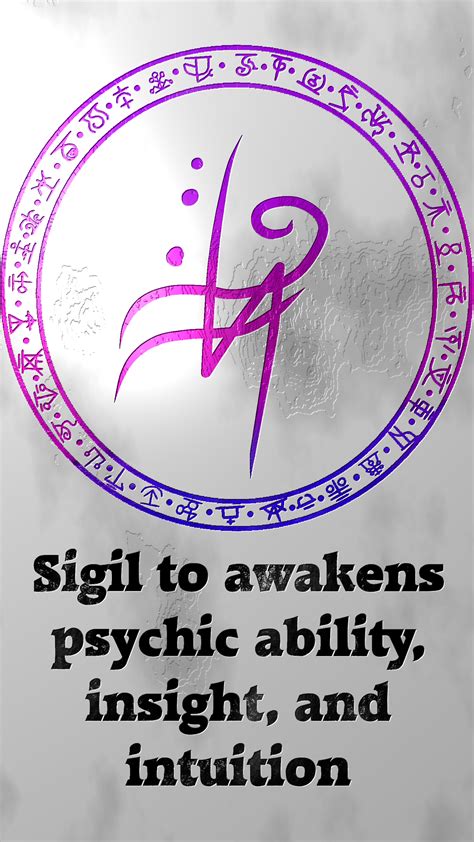 Sigil to awakens psychic ability, insight, and intuitionSigil requests ...