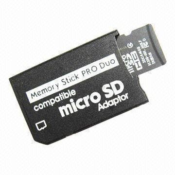 PSP MEMORY STICK MICRO SD + ADAPTER MEMORY CARD ~ 8GB 16GB 32GB ...