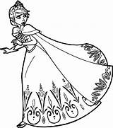 Coloring Page Elsa From Frozen Disney P  Vrogueco sketch template