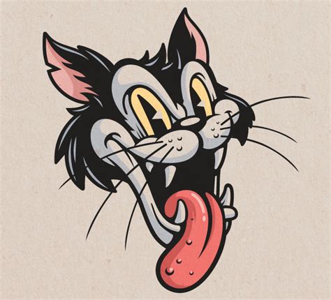 Showcase of Character Illustrations Inspired by 1930s Cartoons