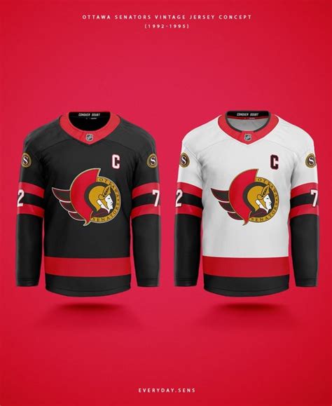 These are still the best Ottawa Senators jerseys of all time! : r/OttawaSenators