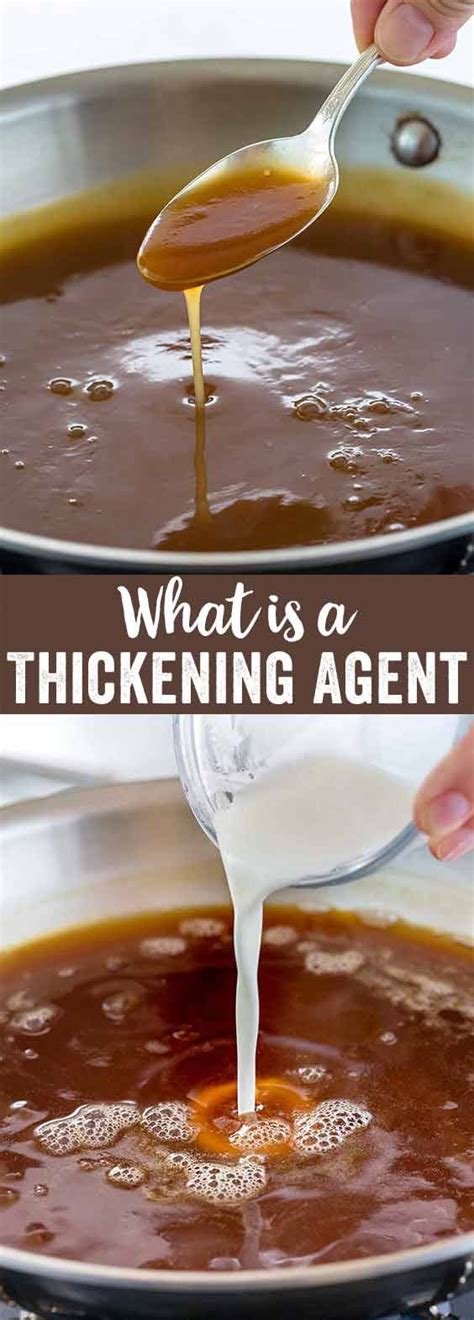 What is a Thickening Agent and How to Use it | Sweet recipes, How to ...