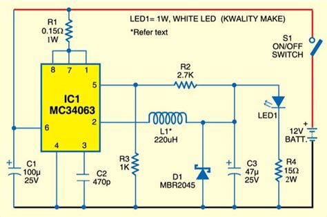 DC to DC Converter Circuit - Electronics Projects Hub