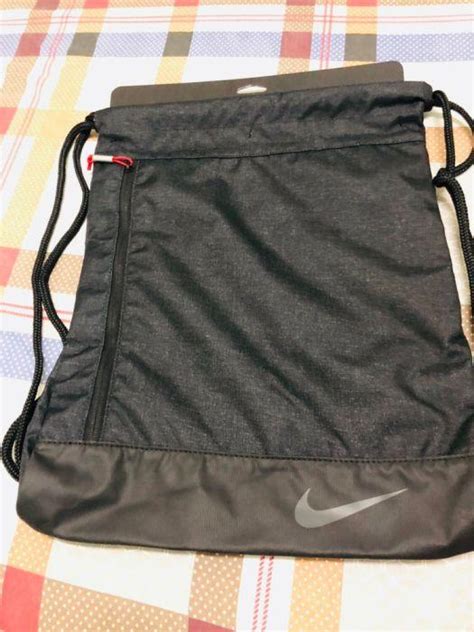 Nike Drawstring Bag Unisex Black, Men's Fashion, Bags, Backpacks on Carousell