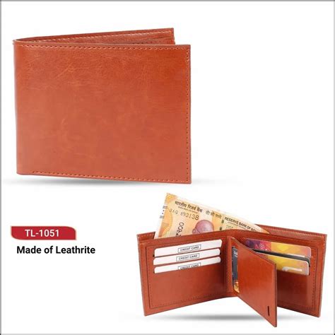 Bi Fold Leatherette Mens Wallet, black and tan, Card Slots: 7 at Rs 125 ...