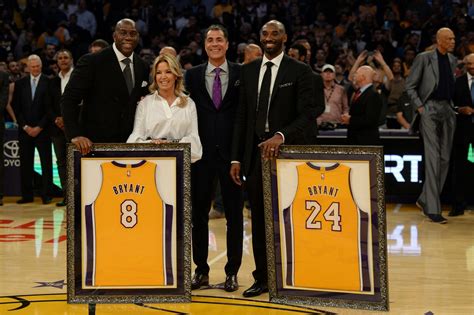 Photos: Kobe Bryant’s No. 8 and No. 24 jerseys retired during ceremony ...