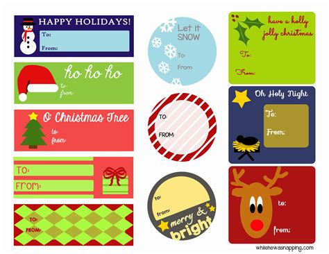 Printable Gift Tags