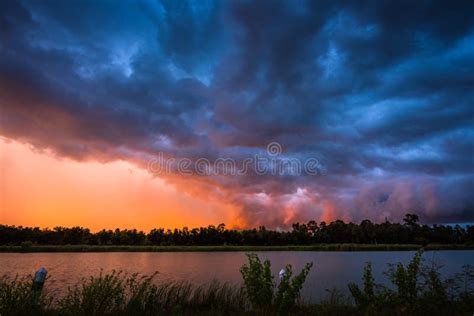 Arcus cloud phenomenon stock photo. Image of stormy - 245925820