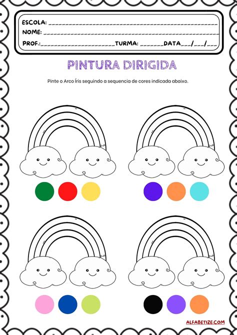 Atividade Facil Para Educacao Infantil Aprender Cores Cores Primarias ...