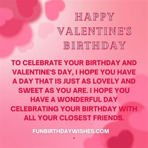 Valentine Birthday Wishes for Friend 2023