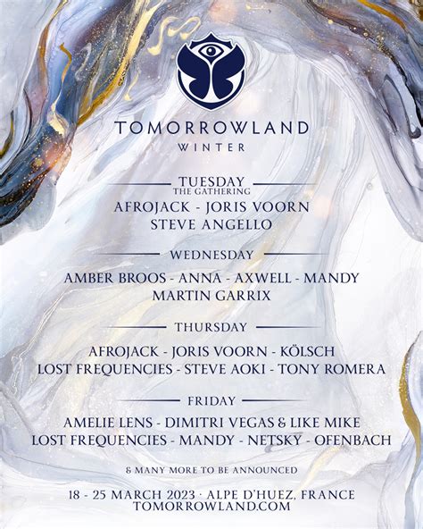 Tomorrowland Winter adds Axwell, Steve Angello, Steve Aoki and Tony Romera to the 2023 line-up