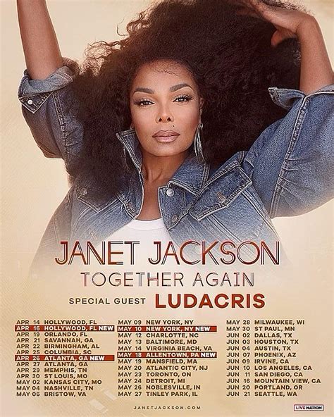 Janet Jackson & Ludacris | Tickets