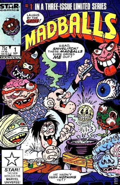 Madballs (1986-1988 Marvel/Star Comics) 1 | Star comics, Comics, Book cover art