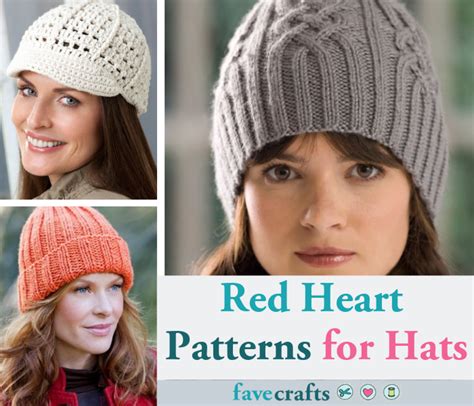 33 Red Heart Patterns for Hats | FaveCrafts.com