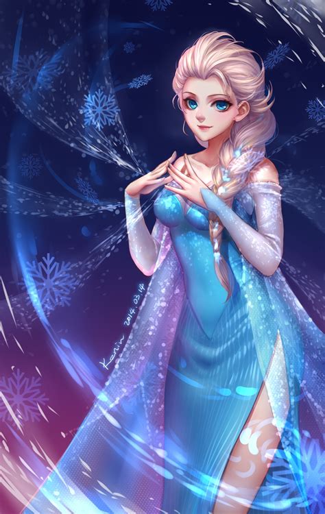 Princess Elsa, Cartoon, Frozen (movie), Fan art Wallpapers HD / Desktop ...