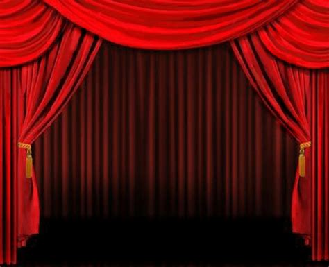 Powerpoint Template Theater Curtain