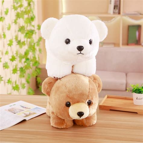 Aliexpress.com : Buy 1pc 40cm Cute Polar Bear Baby Plush Toys Stuffed ...