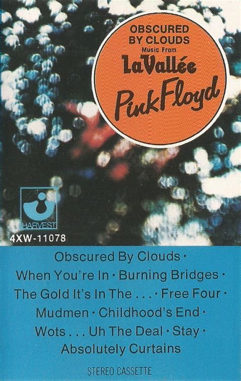 Pink Floyd - Obscured By Clouds (1986, Cassette) | Discogs