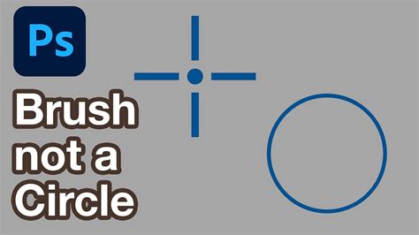 Change Photoshop Brush Cursor back to Circle - How to Change from Crosshair to Brush Outline ...