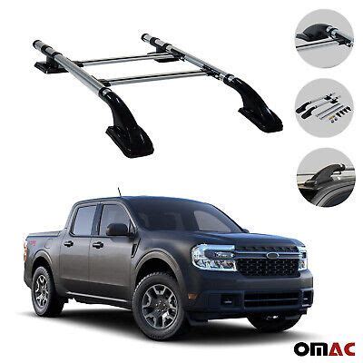 Top Roof Rack Side Rails Bars Silver For Ford Maverick 2022-2023 | eBay | Ford maverick, Roof ...