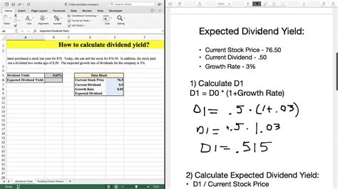 Dividend calculator excel - CorinaNimrah