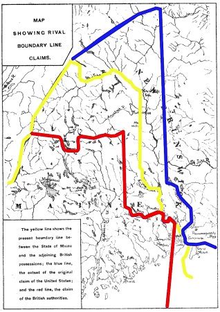 Webster-Ashburton Treaty of 1842 | History, Map & Significance | Study.com