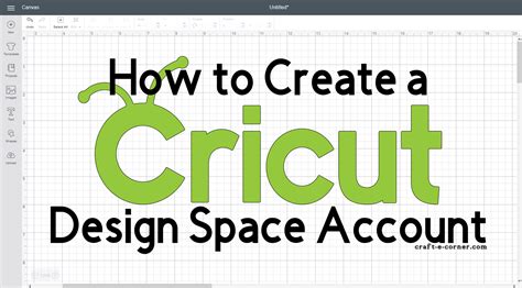 How to Create a Cricut Design Space Account | Cricut design, Cricut, Design