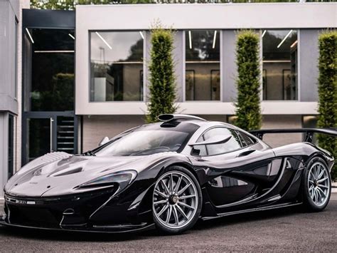 Black and Silver Mclaren P1 GTR : r/carporn