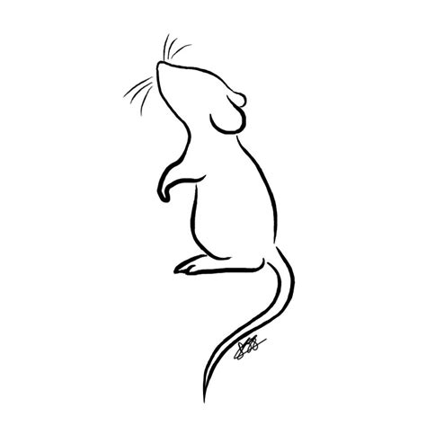 Simple Mouse Drawing | Free download on ClipArtMag