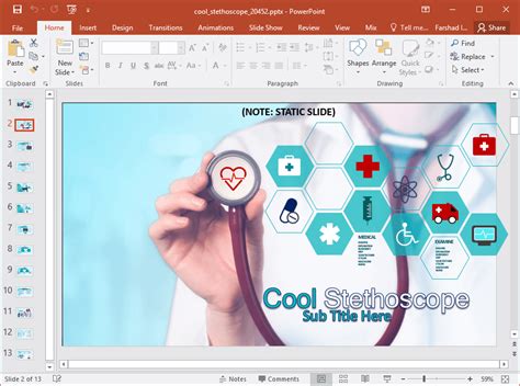 Free Powerpoint Healthcare Templates