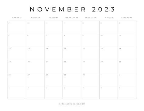 Free Printable 2023 Calendar Templates (All 12 Months)