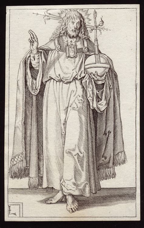 Salvator Mundi: Christ by Lucas van Leyden