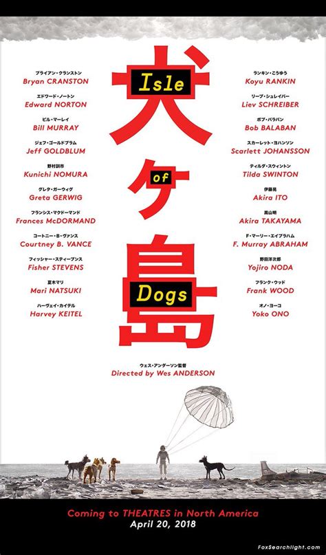 Isle of Dogs poster : r/wesanderson