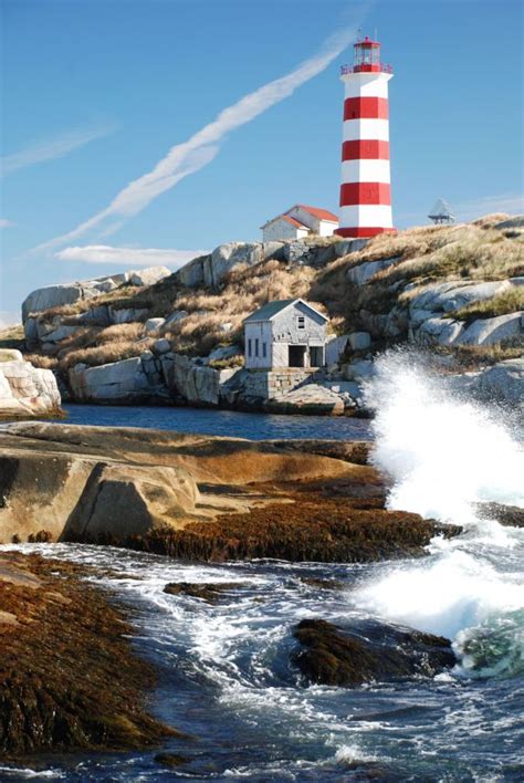 Sambro Island Lighthouse is Canada's oldest lighthouse, as well as the ...