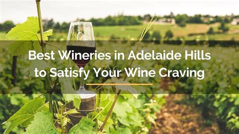 Best Wineries in Adelaide Hills to Satisfy Your Wine Craving - For Travelista